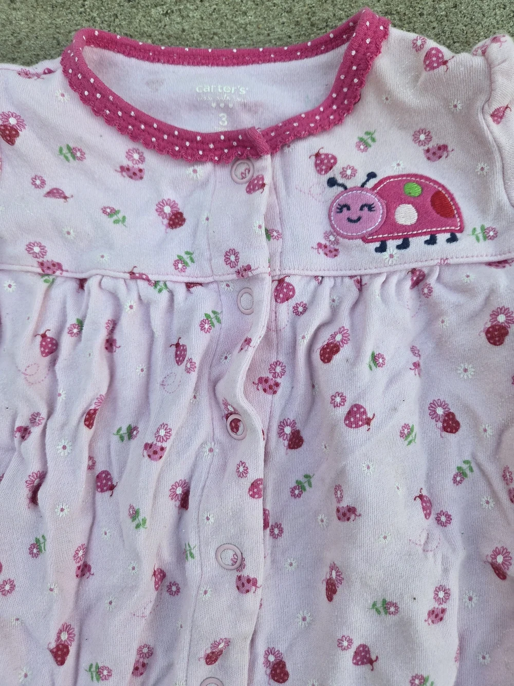 Carters soft pink